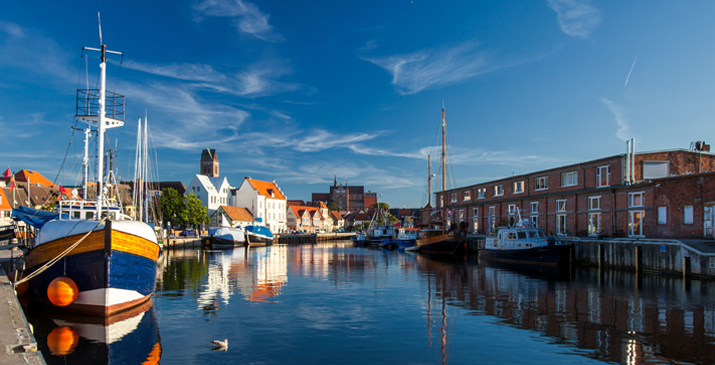 Alter Hafen in Wismar