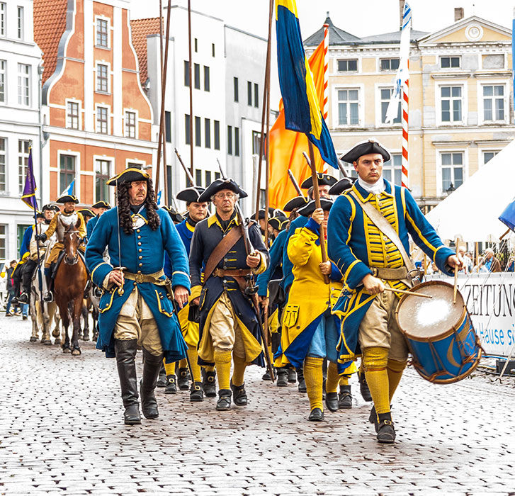 Veranstaltungen, hier: Schwedenfest Wismar