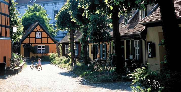 Residential buildings in the Johannis Monastery, Stralsund
