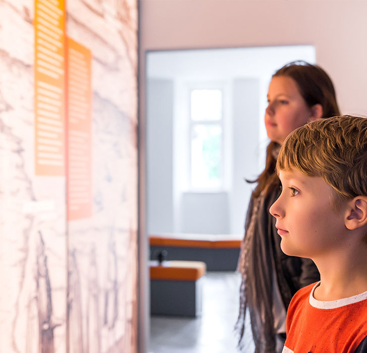 Visitors at the World Heritage House Wismar